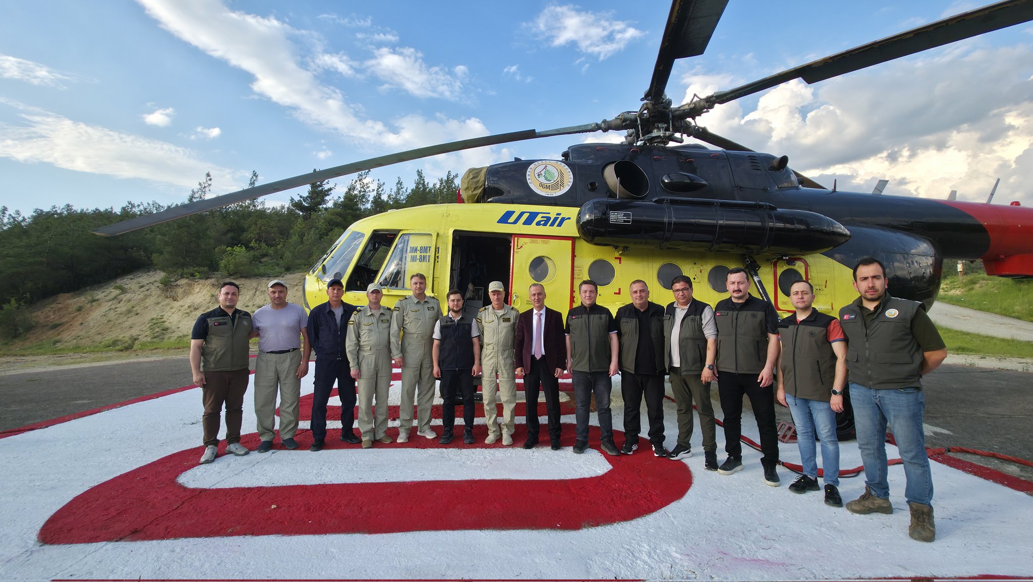 Bartın Ormanlarına Hava Kalkanı: Yangın Söndürme Helikopteri Göreve Başladı